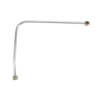 ibasenice Recambios Compresor Abac Manguera de Repuesto del Compresor de Aire Tubo de Aluminio de 530 Mm Diseño Ligero Taller