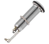 ibasenice Recogida De Ecualizador Conector De Salida De Guitarra Cilindro Roscado Para Guitarra Conector De Salida Estéreo De Guitarra Enchufe De Guitarra Aleación Nacarado Brillo De Labios