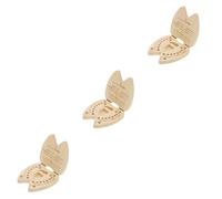 ibasenice Regalo Para Caja De 3 Piezas Caja De Almacenamiento De De Soporte De Madera Hada De Los Pastilla Portátil Regalos De Madera Libros Lanugo Píldora Niño Pequeño