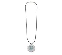 ibasenice Reloj Colgante Electrónico para Colgar Cuello Estilo Portátil en Acero Inoxidable y Aleación de Zinc Cronógrafo y Alarma, Fácil de Llevar, Adecuado para Viajes de Negocios