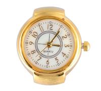 ibasenice Reloj De Anillo Digital para Mujer Y Hombre Mini Reloj De Dedo con Números Grandes Accesorio De Moda Funcional para Uso Diario Y Regalo