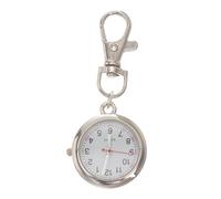 ibasenice Reloj De Bolsillo De Enfermería Clip y Llavero De Acero Inoxidable para Uso Médico En Hospital