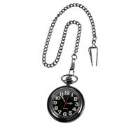 ibasenice Reloj de Bolsillo Vintage con Mecanismo Mecánico de Cuerda Manual Reloj de Bolsillo para Hombres y Mujeres para Fiestas de Cosplay Navideñas y Ocasiones Formales