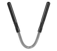ibasenice Removedor de Vello Reutilizable Resorte de Acero Inoxidable y Mango de Aluminio Negro para Sofás y Superficies de Tela, Adecuado para Mujeres y Personas Mayores