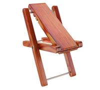 ibasenice Reposapiés De Madera Para Guitarra Medidor De Potencia Ajustes De Altura Plegable Para Músicos