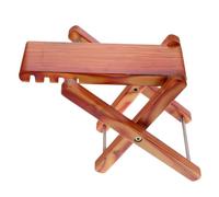 ibasenice Reposapiés de Madera Plegable para Guitarra Ajustable y Portátil Soporte para Pies para Músicos de Guitarra Clásica y Acústica
