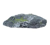 ibasenice Roca Falsa de Musgo Verde para Acuarios y Dioramas Textura Natural y Material de Fibra de Vidrio 26x12.5x5 Cm para Decoración Hogar y Hobby
