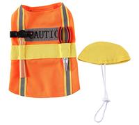 ibasenice Ropa para Perros Resistente Al Disfraz De Ingeniero para Cachorros Ropa Adorable para Perros De Fiesta