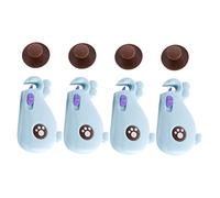 ibasenice Seguridad Cajones Cerradura Autoadhesiva Protección Para Bebés Giratorio