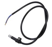ibasenice Sensor de Detección de Llama para Detección de Llama para Quemador de Gas Respuesta Rápida y Fácil Instalación, Equipo de Plástico Negro en Hornos y Calderas