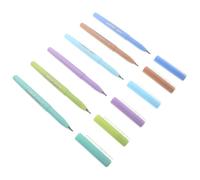 ibasenice Set de 6 Rotuladores de Pincel de Agua Punta Suave para Caligrafía y Dibujo Detallado, Material Plástico Líquido, Ideales para Lettering y Clases de Arte