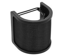 ibasenice Shaped Mic Windscreen Shield Doble Capa Filtro Para Grabación De Voces y Streaming Accesorio De Micrófono Compatible y Transmisiones