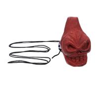 ibasenice Silbatos de arcilla con sonidos aztecas: Juguete sonoro novedoso que imita el sonido de un fantasma, con bolsa de almacenamiento para eventos y reuniones al aire libre.