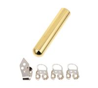 ibasenice Slide De Guitarra Eléctrica De Acero Inoxidable Barra De Tono Para Guitarra De Slide Profesional y Púas Metalicas Para Música Folk y Rock