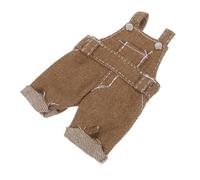 ibasenice Soft Cloth Overalls For Stuffed Animals Cute Kawaii Doll Clothing Accessories For DIY Toy Bear Dress Up and Collectors