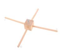 ibasenice Soporte Adecuado para Colgar Carillones de Viento de Madera para Móvil DIY Base Resistente y Diseño Natural y Juguetes en Habitación Infantil