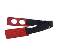 ibasenice Soporte Antideslizante Para Violonchelo De Madera Protector De Suelo Correa De Ancla De Color Negro y Rojo Para Músicos y Amantes Música