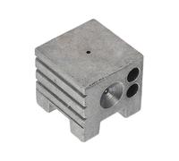 ibasenice Soporte de Bloque Cuadrado de Hierro para Dapping Base Fija para Herramientas de Reparación Adecuado para Joyeros y Vigilancia Compacto y Resistente para Formar Formas