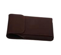 ibasenice Soporte de Teléfono de PU con Clip para Cinturón Cartera de Cintura con Compartimentos Múltiples y Personalizable para Actividades