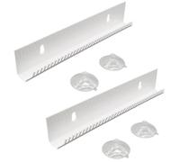 ibasenice Soporte para Pelucas y Extensiones de Cabello 2 Piezas Dientes Redondos de Resina y Plástico, Optimización de Espacio para Peinados y Secado