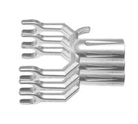 ibasenice Soporte para Perchero de Aleación de Aluminio Plata, Alta Dureza y Diseño Razonable, Paquete de 3 Piezas para Uso en Hogar o Dormitorio