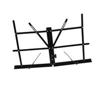 ibasenice Soporte Plegable para Notas Musicales Soporte de Sobremesa Portátil para Lectura y Música Casa o Viaje con Bolsa de Transporte Ajustable para Partituras y Documentos