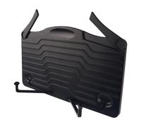 ibasenice Soporte Plegable Para Partituras Portátil De Mesa, Soporte Ajustable Para Música, Material Metálico Color Negro, Ligero y Compacto Para Uso Casa, Escuela y Viaje