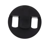 ibasenice Sordina para Violonchelo de Goma Negra Ligera y Flexible para Práctica, Silenciosa y Duradera, Adecuado para Principiantes y Puente de Violonchelo