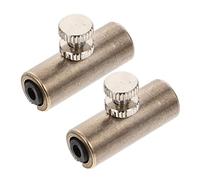 ibasenice Sordina Wolf Tone para Violonchelo 2 Piezas de Cobre Ajustable para Silenciar Notas, Accesorio Compacto para Instrumento Musical, Práctica y Reducción de Ruido, Color Plateado