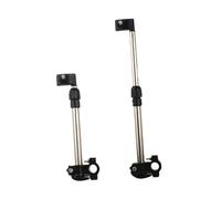 ibasenice Supporto Per Parasol Telescópico Regulable Para Bicicleta y Cochecito Eléctrico Soporte Para Fijación De Paraguas Fácil De Instalar y Desmontar