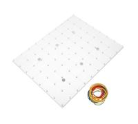 ibasenice Tablero Magnético para Enseñar A Los Tablero De Clavijas Montessori Material De Aula Rompecabezas Geoplanos Matemáticos Material Manipulativo