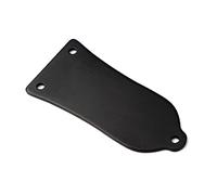 ibasenice Tapa De Alma De 3 Agujeros Accesorios De Guitarra Accesorios Para Guitarra Cubierta De Barra De Armadura Tapa De Tensor Para Guitarra Partes De Guitarra Armazón De Bajo Black