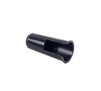 ibasenice Tapa Protectora para Boquilla de Saxofón Alto, Plástico Negro, Ligera y Portátil, Protege la Boquilla al Guardarla en Bolsa o Estuche