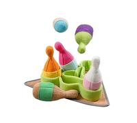 ibasenice Tapete para Olfatear con Forma De Bola De Bolos Juguetes para Perros Rompecabezas para Perros Tapete para Olfatear Juguetes Masticables para Cachorros Tapete para Buscar
