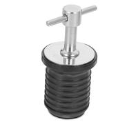 ibasenice Tapón de Drenaje de Acero Inoxidable para Kayak y Barco Repuesto para Orificios de Desagüe con Diseño de Expansión Cruzada y Goma Accesorio Náutico Resistente y Fácil de Instalar