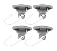 ibasenice Tapones de Válvula de Aire para Kayak Hinchable, 8 Orificios, 4 Piezas de Goma, Accesorios para Embarcaciones Inflables y Tablas de Paddle, Compatibles Botes y Canoas