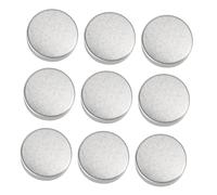 ibasenice Tapones para Sellar Botellas de Vino de Aluminio Degradables, 9 Piezas en Color Plata para Conservar Las Bebidas el Hogar