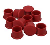 ibasenice Tapones Redondos de Silicona 10 Piezas Reutilizables, con Sellado hermético y Elegante para conservar Vino y Cerveza, Ideal para Uso doméstico
