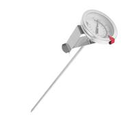 ibasenice Termómetro de Cocina Inoxidable para Freír y Confeccionar Lectura Instantánea con Clip para Olla para Controlar Temperatura de Aceite y Carne Parrilla o Barbacoa