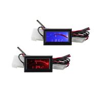 ibasenice Termómetro Digital Lcd Abs y Cobre 2 Piezas Termómetro Electrónico para Cocina, Indicador de Temperatura para Alimentos, Frascos Mason y Restaurantes