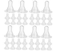 ibasenice Tetinas De Silicona Para Biberón De Corderos Paquete Para Alimentación De Animales Para Terneros Y Lechones Fáciles De Limpiar Y Usar 10 Piezas X 4