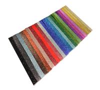 ibasenice Tiras de Papel de Origami para Manualidades Diy, 460 Hojas Plegables en Forma de Estrella Purpurina, 23 Colores Surtidos, Papel Artesanal para Proyectos Creativos y Decoración