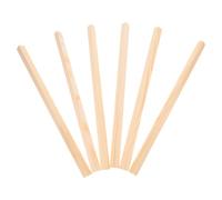 ibasenice Tiras Triangulares de Madera de Pino Listones para Cantear Muebles 6 Piezas 12 Mm X 30 Cm para Manualidades, Moldura de Ventana y Adornos DIY y Accesorios Creativos