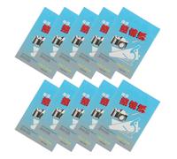 ibasenice Toallitas Limpiadoras para Lentes Profesionales de Microscopio y Cámara, Papel para Limpieza Óptica sin Fibras, 50 Unidades Individuales para Gafas y Equipos de Visión, Uso