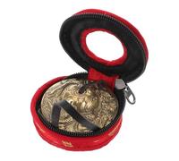 ibasenice Tocar el Timbre de Platillos de Campana de Nepal Diseño Doble Dragón para Yoga Meditación Campana de Meditación Consciente