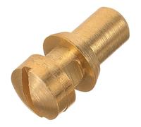 ibasenice Tornillo de Saxofón de Cobre Dorado Fácil Reemplazo Diseño Desmontable Mecanismo de Ajuste para Tecla de Enlace y Entonación Estable para Saxofón Soprano y Alto