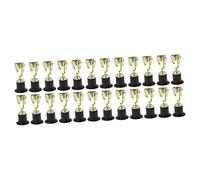 ibasenice Troféos De Plástico para Fiestas Y Adornos Brillantes Y Resistentes Premios para Eventos Escolares Y Celebraciones 12 Piezas X 2