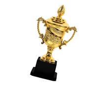 ibasenice Trophy Cup Miniatura Dorada para Competición Deportiva Ligero para Fútbol Voleibol y Actividades Escolares Reconocimiento Motivador para Ganadores Infantiles