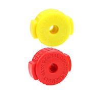 ibasenice Tuercas de Montaje Rápido Accesorios de Plástico para Platillos de Batería Paquete de 2 Piezas bajo Ruido para Bateristas
