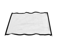 ibasenice Valla de Seguridad para Perros y Mascotas, Puerta de Malla de 110x72 Cm, Barrera de Aislamiento Ligera y Portátil para Interiores, Red Protectora para Crear Espacios Seguros Hogar